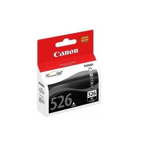 Картридж Canon CLI-526 Black черный compatible pgi 525 cli 526 ink cartridges for canon pixma mg5150 mg5200 mg5250 mg5350 mg6100 mg6120 mg6150 mg6220 printer