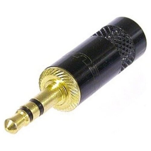 Разъем mini Jack (Stereo) REAN Connectors NYS231LBG rean nys231lbg кабельный разъем mini jack 3 5 мм стерео чёрный