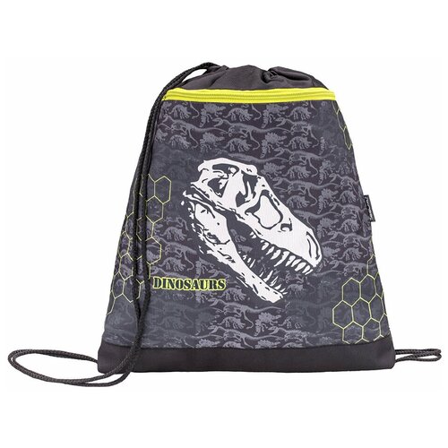 фото Мешок-рюкзак для обуви belmil dinosaurus, с вент. сеткой и объем. карм. на молн., 35х43 см