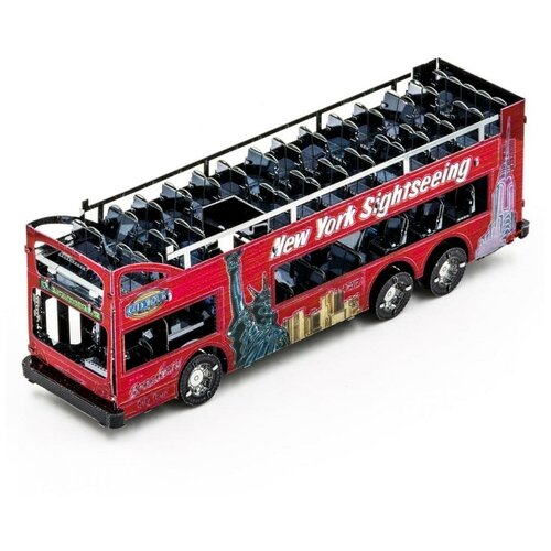Cборная модель Metal Earth: Туристический Автобус Big Apple