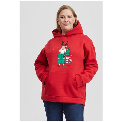 фото Худи "олень и елка" с начесом barmariska