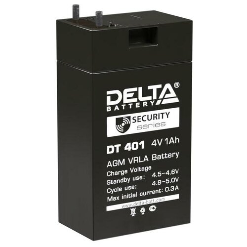 Аккумулятор для фонарей трофи 4В 1.0А. ч Delta DT 401 (10шт.)