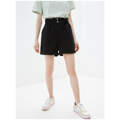 фото Шорты из твила incity, цвет чёрный, размер 27w/32l