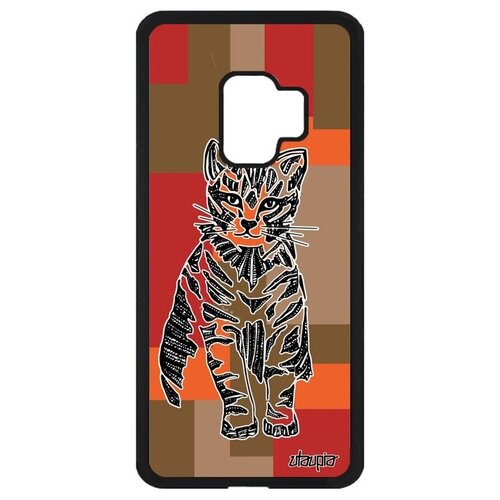 фото Необычный чехол на телефон // galaxy s9 // "кот" маленький дизайн, utaupia, цветной