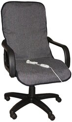 Обогреватель-чехол накидка с подогревом на офисное кресло Идеал-Плюс (57x120)