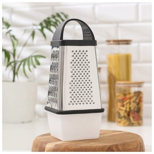 Тёрка с контейнером Синтай 1313524 см цвет ручки чёрный 1838₽