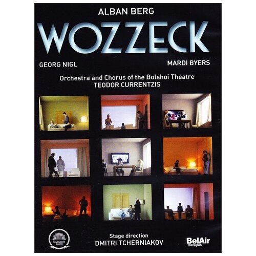 Берг, Альбан: Воццек (Нигль, Байерс, Пастер / Курентзис) 2010 (2015). 1 DVD