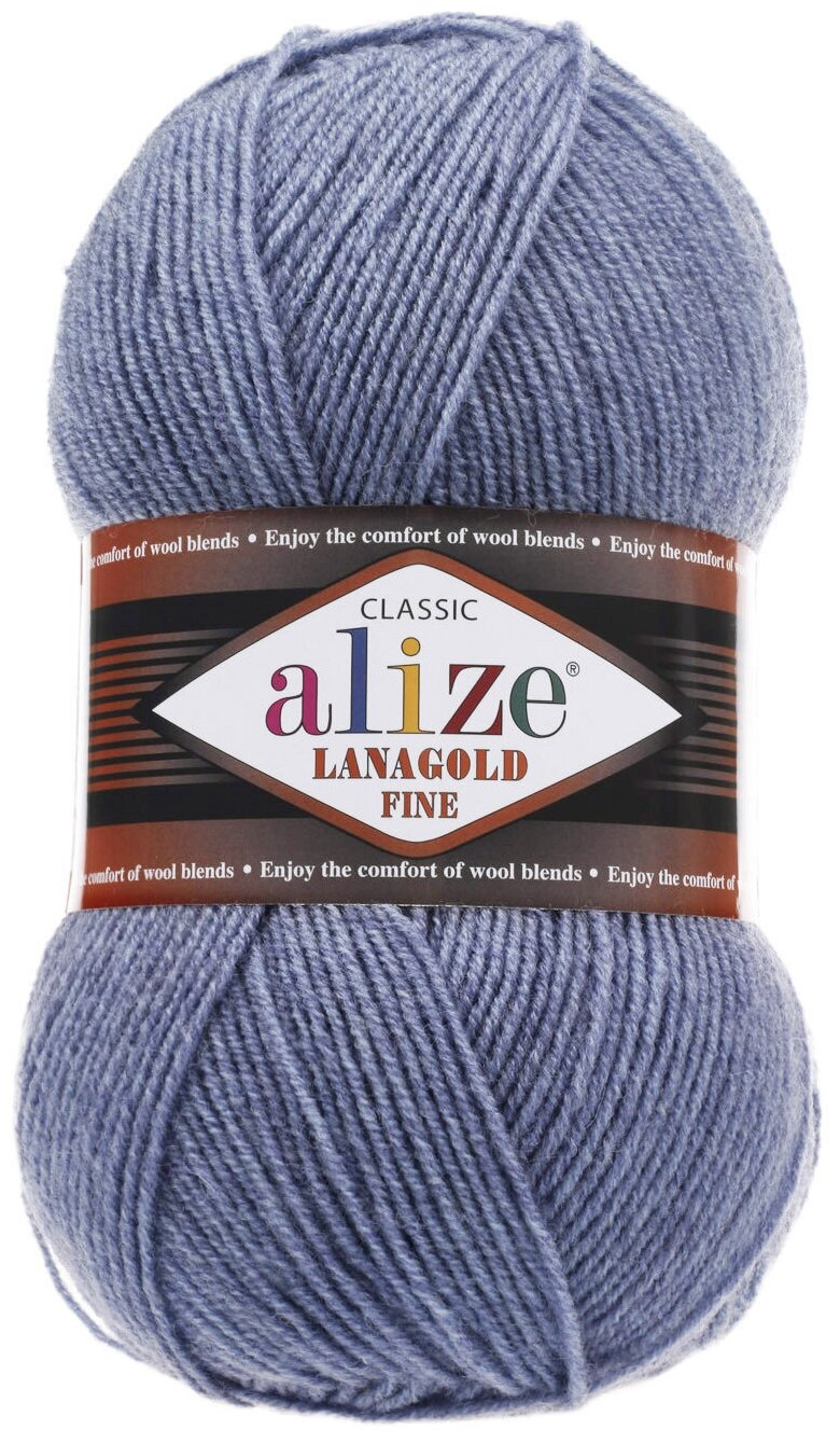  ALIZE LANAGOLD FINE,  - 203, 49% , 51% , 5 , 100 ., 390 .