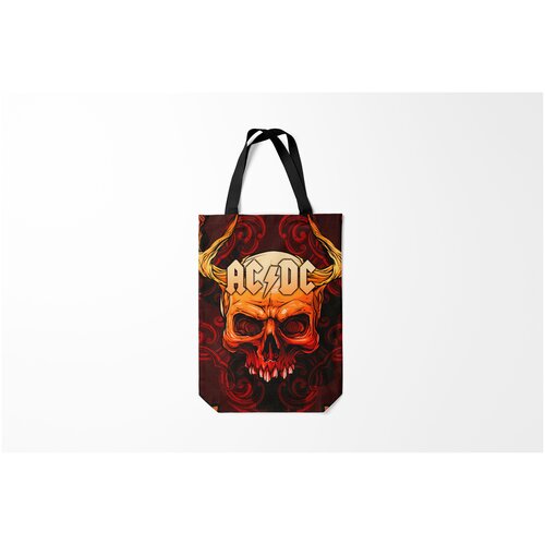 фото Сумка-шоппер / 31х42 см / рок / ac/dc burnettie