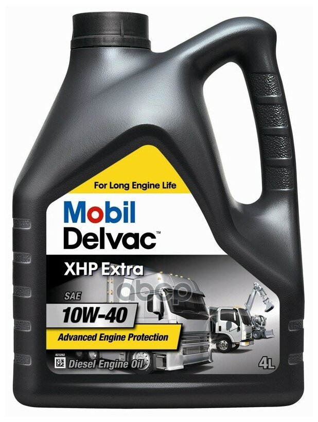 Mobil Delvac Xhp Extra 10w40 Масло Моторное Синтетическое 4л. Mobil В Подольске