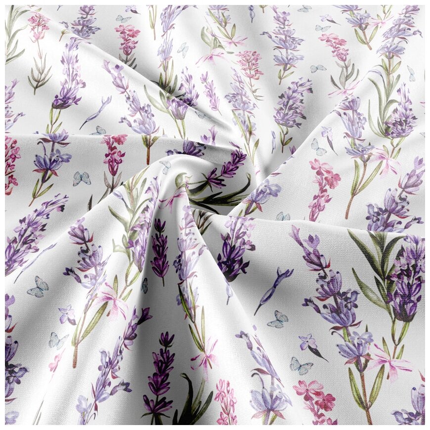 фото Ткань для шитья Шелк принтованный 50-69