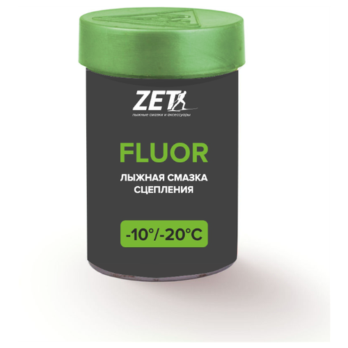 Мазь держания ZET Fluor Green (-10°С -20°С) 30 г.