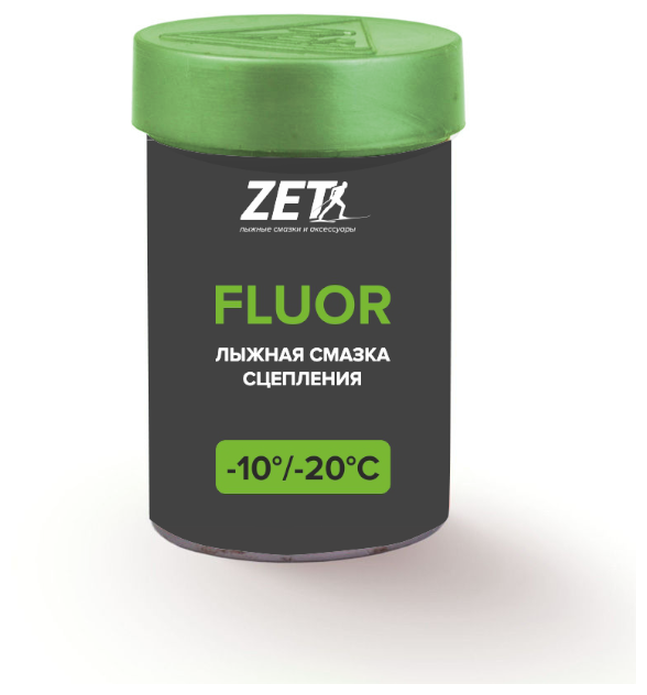 Мазь держания ZET Fluor Green (-10°С -20°С) 30 г.