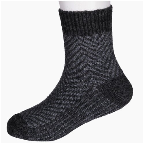 фото Детские полушерстяные носки rusocks черные, рис. 0, размер 14-16