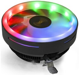 Кулер для процессора ExeGate Dark Magic EE126R-PWM.RGB черный/RGB