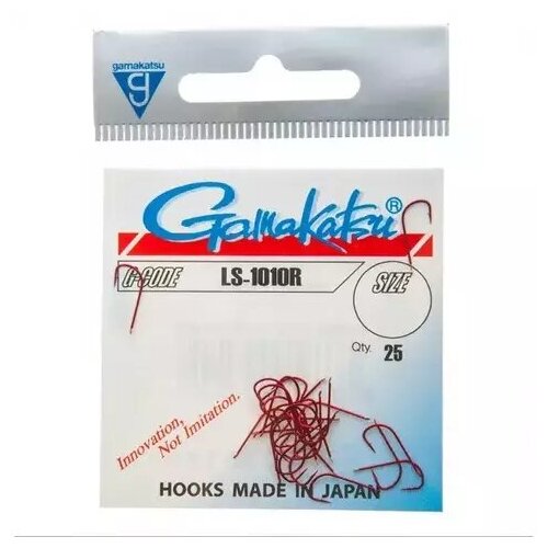 Крючок Gamakatsu Hook LS-1010R Red №18