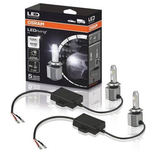 Лампа H7 12v-Led (Px26d) 6000k 14w Ledriving Hl 2 Generation (К.Уп.2 Шт.) Osram арт. 67210CW