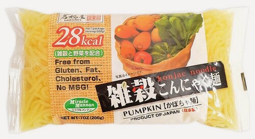 Изображение товара Лапша Ширатаки с тыквой 200 г, Япония