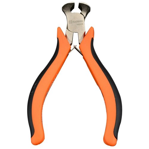 Кусачки торцевые, 1 шт, оранжевый, 110 мм, бокорезы клещи, прочные, для перекусывания проволоки, для тонких работ, хозтовары