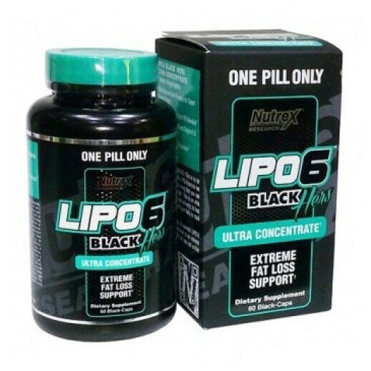 Nutrex Research LIPO-6 Black Hers Ultra Concentrate 60 капсул