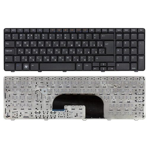 Клавиатура для ноутбука Dell Inspiron 17R N7010 черная 127000₽