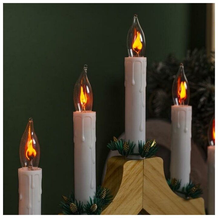 Лампа накаливания для рождественской горки, 3 Вт, 34 В, цоколь Е10, 2 шт
