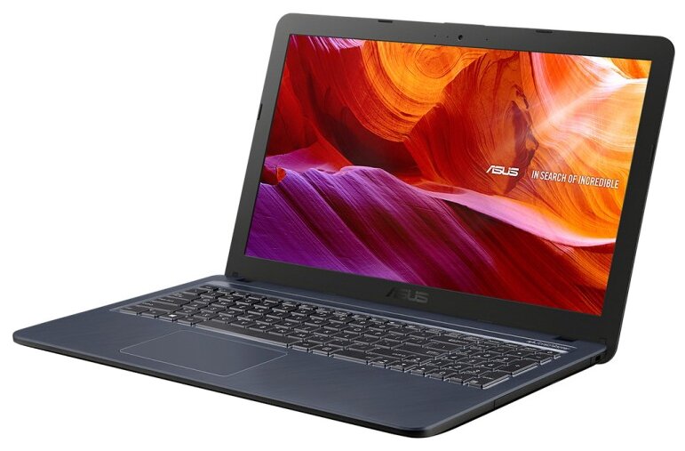 156 Ноутбук ASUS A543MA-GQ1260T 1366x768 Intel Celeron N4020 11 ГГц RAM 4 ГБ LPDDR4 SSD 128 ГБ Intel UHD Graphics 600 Windows 10 Home 90NB0IR7-M25440 star grey