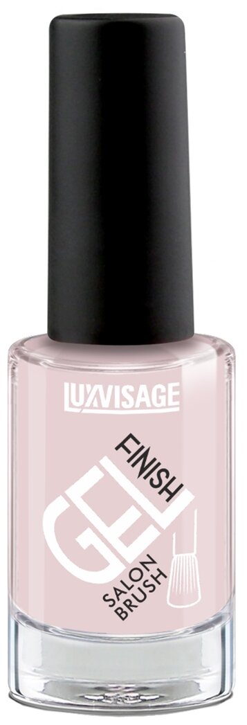 LUXVISAGE Лак для ногтей Gel finish, 9 мл, 30 розовая орхидея