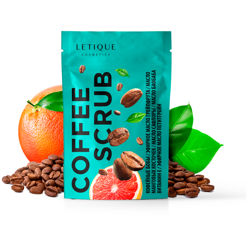 Letique Скраб кофейный Coffee Scrub 250 г.