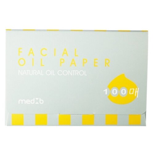 MEDB Facial Oil Paper 100sheets Матирующие салфетки для лица green tea oil absorbent paper facial oil control face cleansing oil blotting make up 100sheets pack