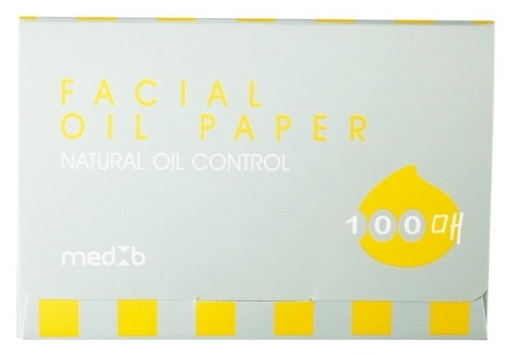 MEDB Facial Oil Paper 100sheets Матирующие салфетки для лица