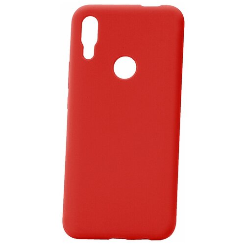 фото Чехол на huawei p smart z kruche silicone plain red кruче