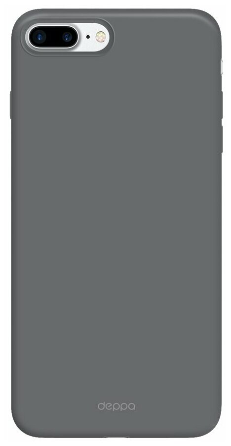 Чехол (клип-кейс) DEPPA Air Case, для Apple iPhone 7 Plus, графит [83274] - фото №2