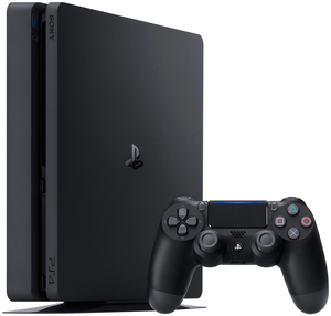 Игровая приставка Sony PlayStation 4 Slim 500 ГБ HDD, без игр, черный