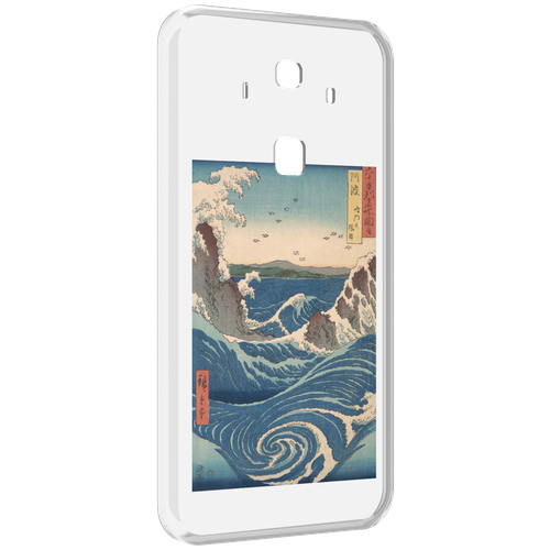 Чехол MyPads картинка волны водоворот для Huawei Mate 10 Pro задняя-панель-накладка-бампер