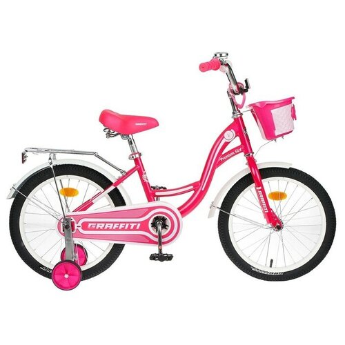 GRAFFITI Велосипед 18 Graffiti Premium Girl цвет розовыйбелый 949400₽