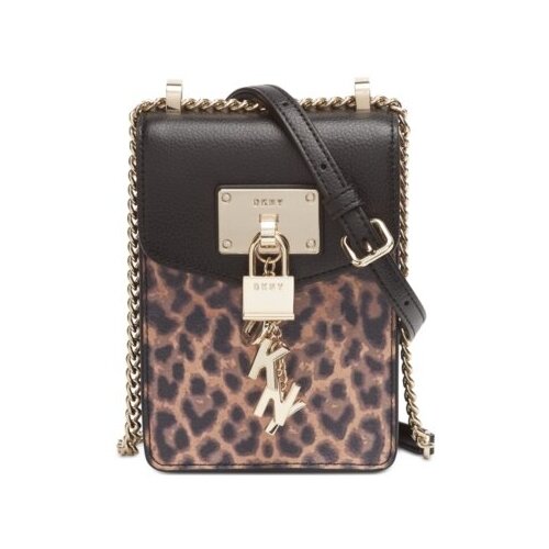 фото Сумка dkny elissa leopard leather crossbody