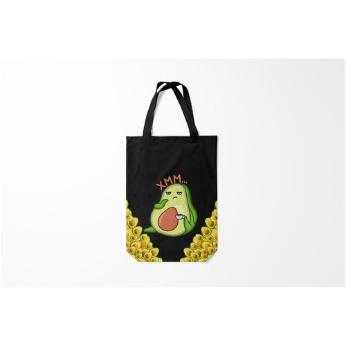 фото Сумка-шоппер / 31х42 см / популярные иллюстрации / другие авокадо burnettie