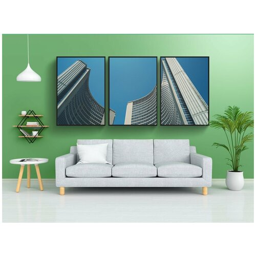 фото Набор модулных постеров для интерьера "мэрия торонто, новая ратуша, торонто" 60x90 см. в тубусе, без рамки lotsprints