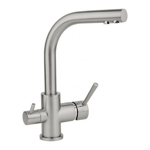 Смеситель TopZero WIX 302 STCR, матовый хром