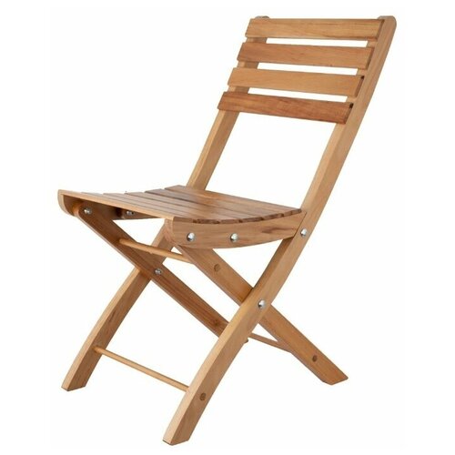фото Стул складной "комфорт", дубравия, 40x58x84 см, массив бука, натуральный лакированный