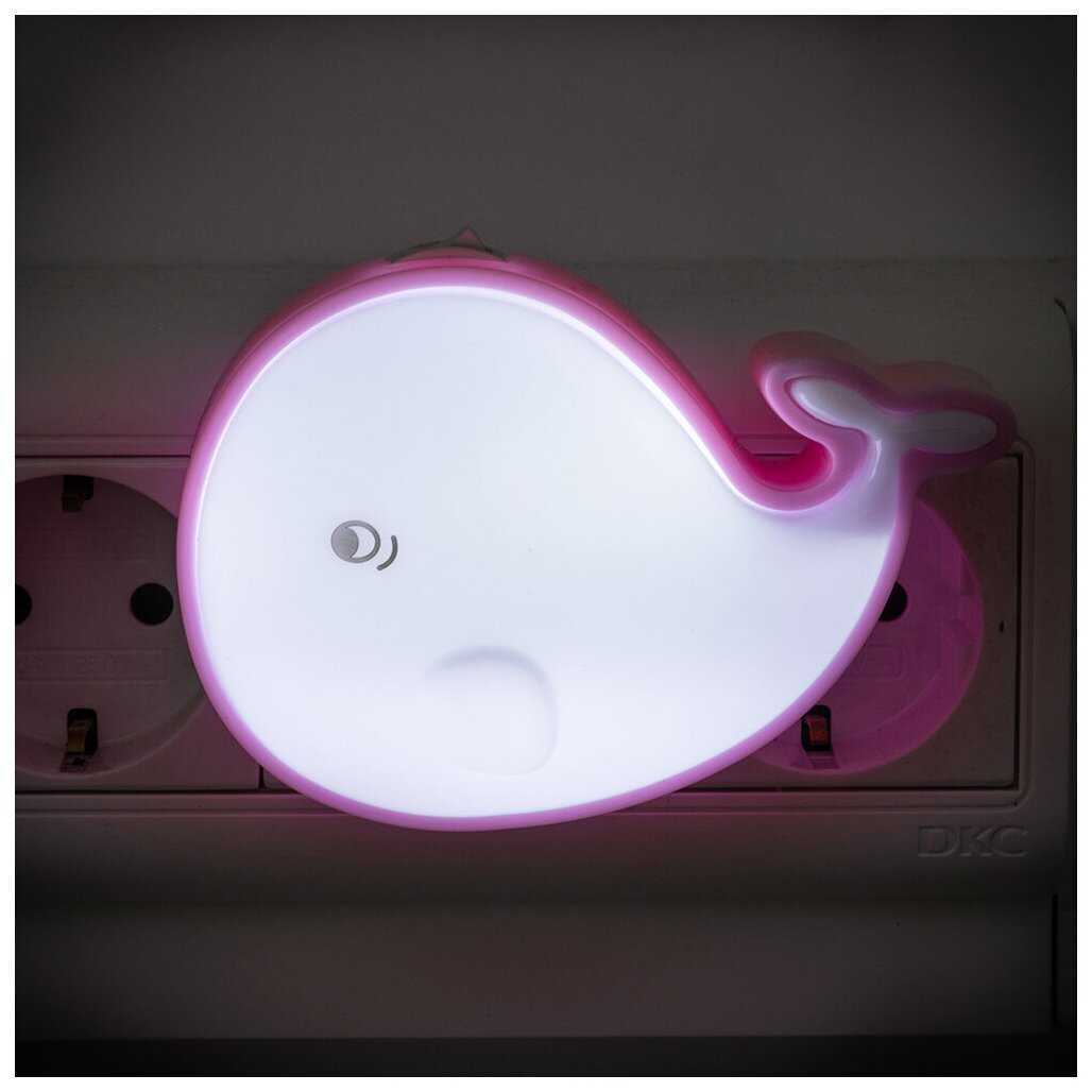 Светильник ночник 0,6ВТ 3 светод КИТ розовый EN-NL-7 ENERGY - фотография № 5