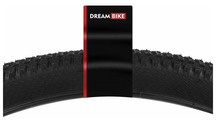 Покрышка 27.5"x2.10" (54-584) Dream Bike, цвет черный