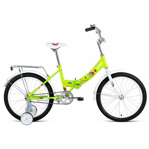 фото Велосипед altair city kids 20 compact (20" 1 ск. рост 13" скл 2020-2021, зеленый