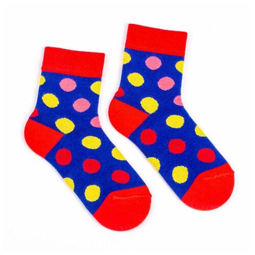однотонные цветные носки babushka socks 4 цвета Носки Babushka размер 26-28, синий