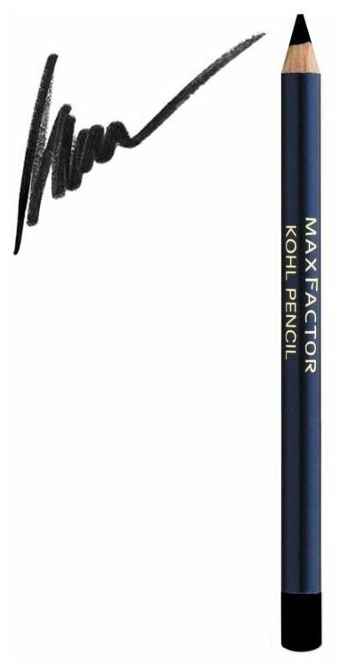 Max Factor Карандаш для глаз Kohl Pencil, оттенок №020 Black