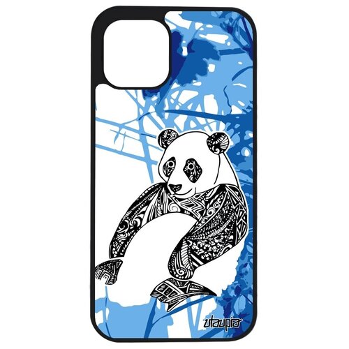 фото Новый чехол на телефон // apple iphone 12 // "панда" стиль panda, utaupia, голубой