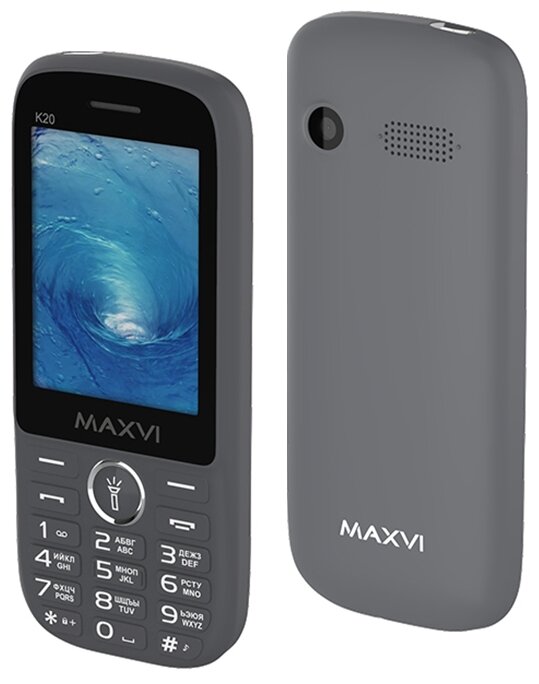 Телефон Maxvi K20 grey .