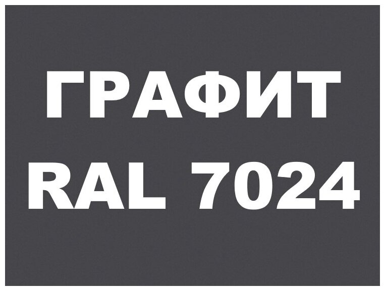 Краска Malare URETAN для бетонного пола, для деревянного пола, краска по металлу, износостойкая, полуматовая, графитовый, 2,4 кг - фотография № 2