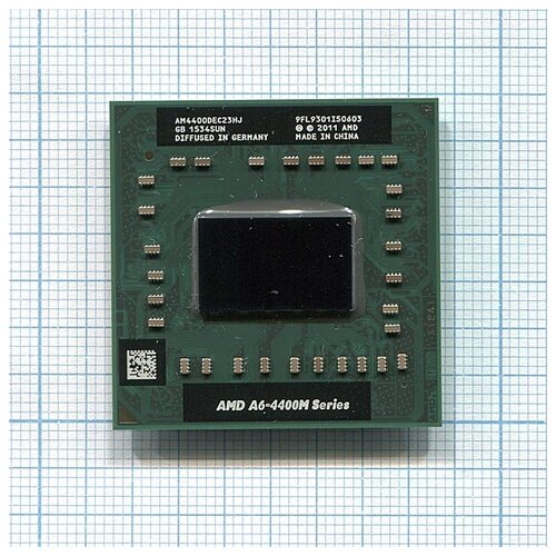 Процессор AM4400DEC23HJ A6-4400M 2.7 ГГц процессор для ноутбука a6 4400m am4400dec23hj с разбора